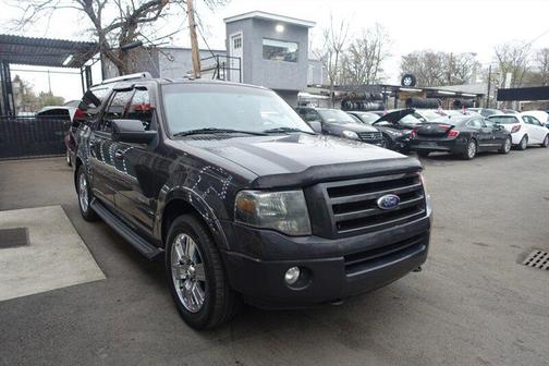 Black Clearcoat 2007 Ford Expedition EL Limited