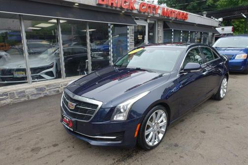 Dark Adriatic Blue Metallic 2016 Cadillac ATS 2.0L Turbo Luxury