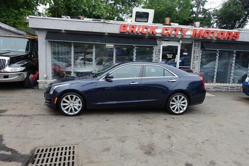 Dark Adriatic Blue Metallic 2016 Cadillac ATS 2.0L Turbo Luxury