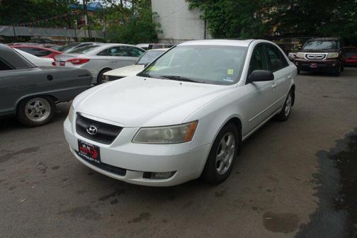 Powder White Pearl 2006 Hyundai SONATA LX