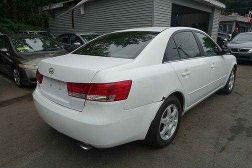 Powder White Pearl 2006 Hyundai SONATA LX