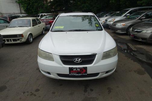 Powder White Pearl 2006 Hyundai SONATA LX