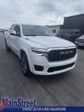 Bright White Clearcoat 2025 RAM 1500 Tungsten