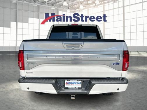 White Platinum Clearcoat Metallic 2016 Ford F-150 Limited