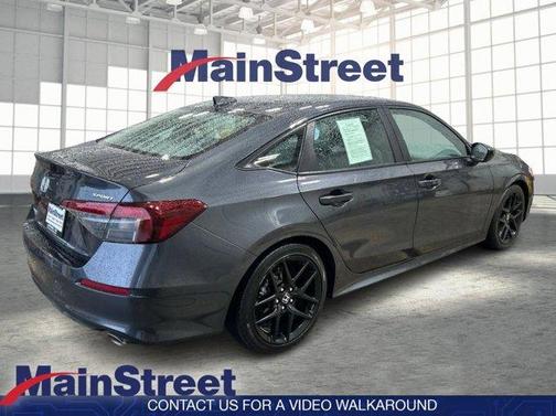 Gray 2025 Honda Civic Sport