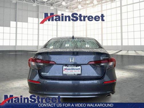 Gray 2025 Honda Civic Sport