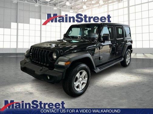 Black Clearcoat 2023 Jeep Wrangler Sport