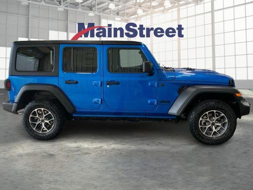 Hydro Blue Pearl 2025 Jeep Wrangler Sport