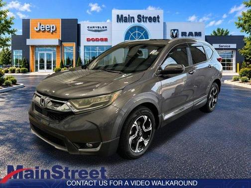 Gray 2019 Honda CR-V Touring