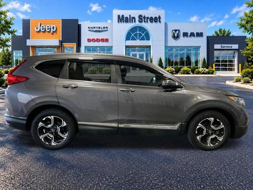 Gray 2019 Honda CR-V Touring