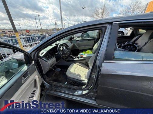 Machine Gray 2019 Hyundai SONATA SEL