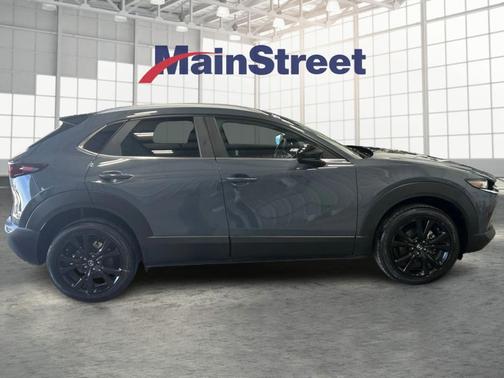 Gray Metallic 2025 Mazda CX-30 2.5 S Carbon Edition