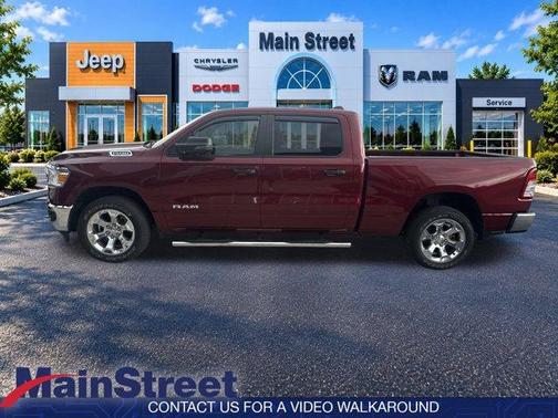 Red 2024 RAM 1500 Big Horn/Lone Star