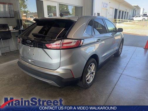 Silver Metallic 2024 Ford Edge SEL