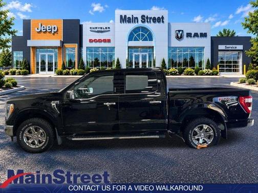 Agate Black Metallic 2021 Ford F-150 Lariat