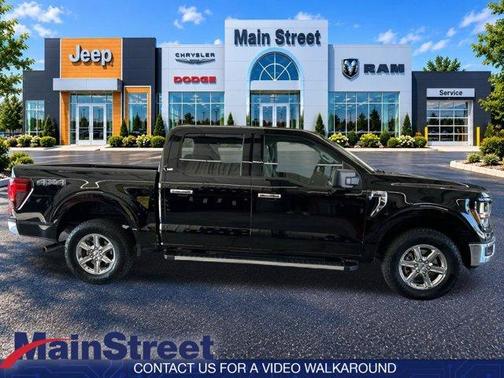 Black Metallic 2025 Ford F-150 XLT