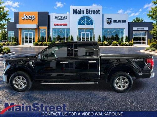 Black Metallic 2025 Ford F-150 XLT