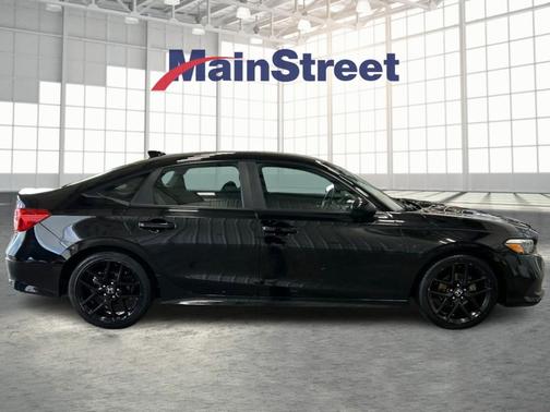 Black 2024 Honda Civic Sport