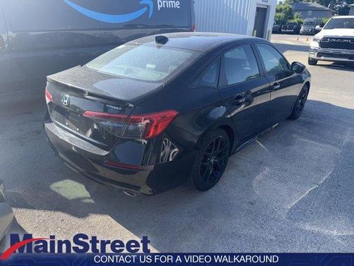 Black 2024 Honda Civic Sport