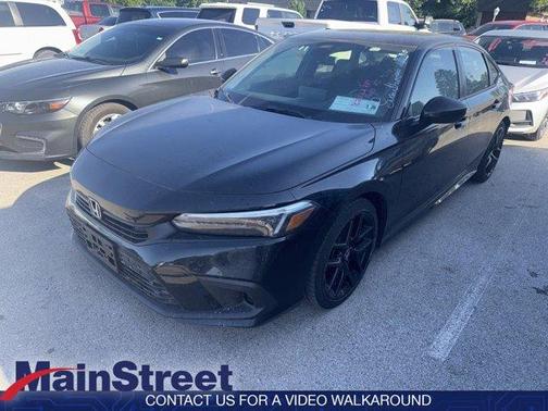 Black 2024 Honda Civic Sport
