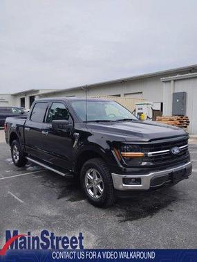 Black 2024 Ford F-150 XLT
