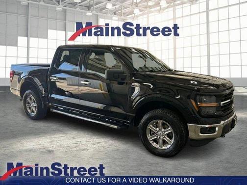 Black 2024 Ford F-150 XLT