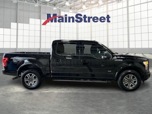 Shadow Black 2017 Ford F-150 XLT