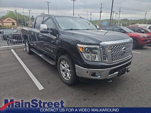 Magnetic Black 2017 Nissan Titan XD SL