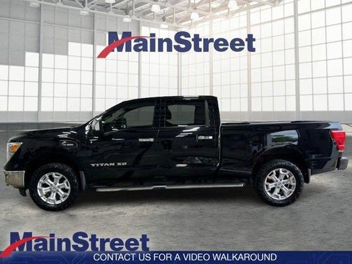 Magnetic Black 2017 Nissan Titan XD SL