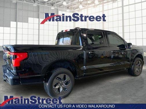 Black Metallic 2023 Ford F-150 Lightning LARIAT