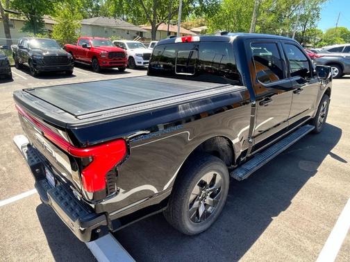 Black Metallic 2023 Ford F-150 Lightning LARIAT