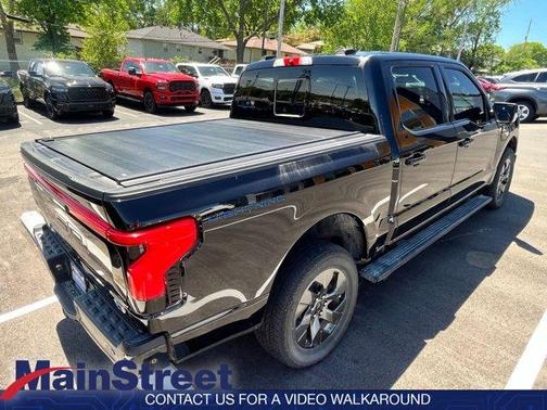 Black Metallic 2023 Ford F-150 Lightning LARIAT