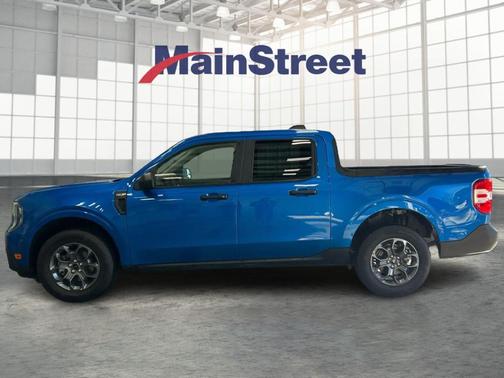 Blue 2025 Ford Maverick XLT