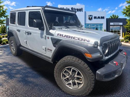 Silver 2024 Jeep Wrangler Rubicon