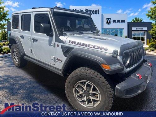 Silver 2024 Jeep Wrangler Rubicon
