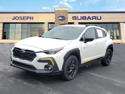 Crystal White Pearl 2025 Subaru Crosstrek Sport