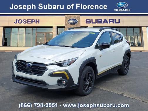 Crystal White Pearl 2025 Subaru Crosstrek Sport