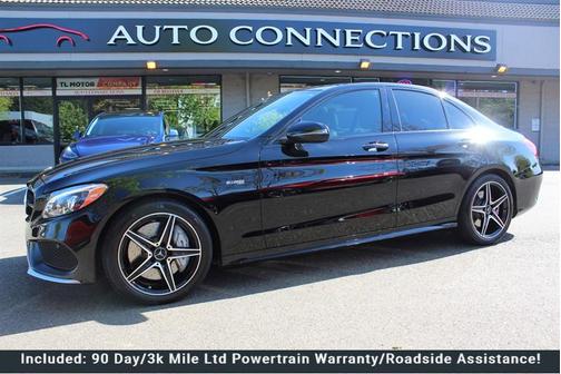 Black 2018 Mercedes-Benz AMG C 43 Base 4MATIC