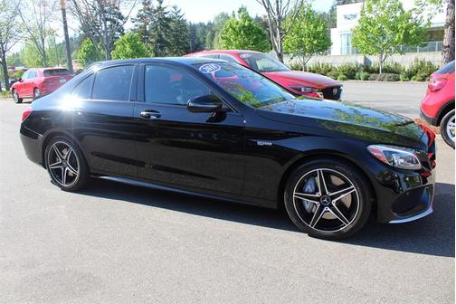 Black 2018 Mercedes-Benz AMG C 43 Base 4MATIC