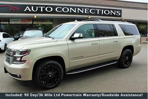 Champagne Silver 2016 Chevrolet Suburban LTZ