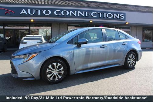 Celestite Gray Metallic 2021 Toyota Corolla Hybrid LE