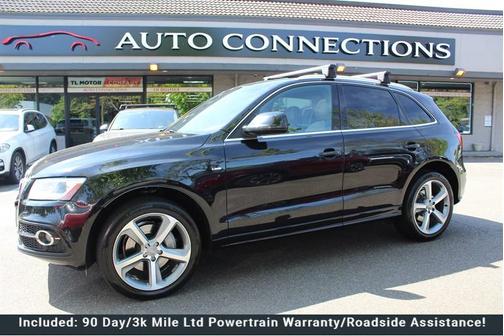 Brilliant Black 2013 Audi Q5 3.0T Premium Plus