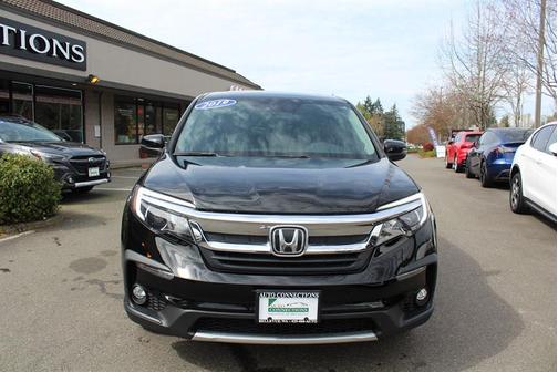Crystal Black Pearl 2019 Honda Pilot EX-L