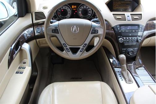 Aspen White Pearl 2013 Acura MDX 3.7L Technology