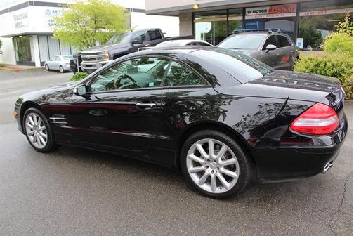 Black 2007 Mercedes-Benz SL-Class SL550 Roadster