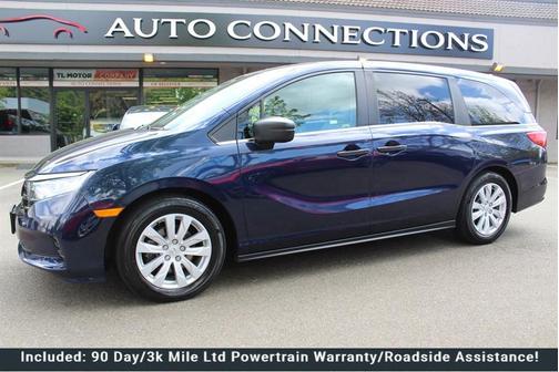 Obsidian Blue Pearl 2021 Honda Odyssey LX