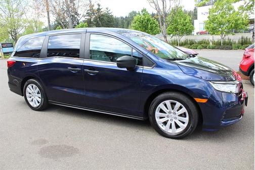 Obsidian Blue Pearl 2021 Honda Odyssey LX