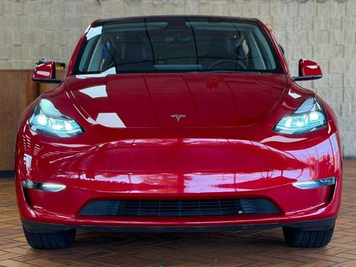Red Multi-Coat 2023 Tesla Model Y Long Range AWD