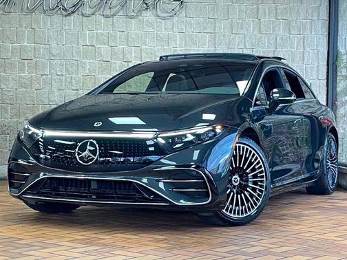 Graphite Grey Metallic 2023 Mercedes-Benz EQS 580 4MATIC