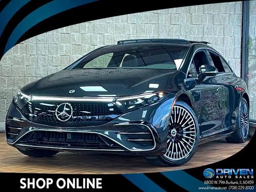 Graphite Grey Metallic 2023 Mercedes-Benz EQS 580 4MATIC